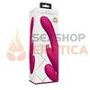 Doble estimulador strapon con estimulacion de punto G doble y carga USB